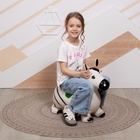 Попрыгун ZABIAKA «Зебра», 55×29×50 см, белый - Фото 7