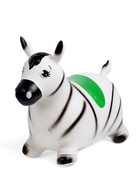 Попрыгун ZABIAKA «Зебра», 55×29×50 см, белый - Фото 7