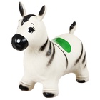 Попрыгун ZABIAKA «Зебра», 55×29×50 см, белый - Фото 8