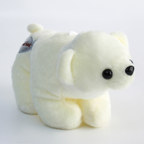 Мягкая игрушка + сюрприз «Белый медведь»