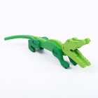 Конструктор 3D «Крокодил» - фото 6663438