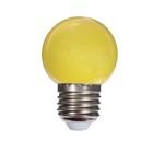 Лампа светодиодная Luazon Lighting, G45, Е27, 1.5 Вт, для белт-лайта, мульти, наб 20 шт - Фото 5