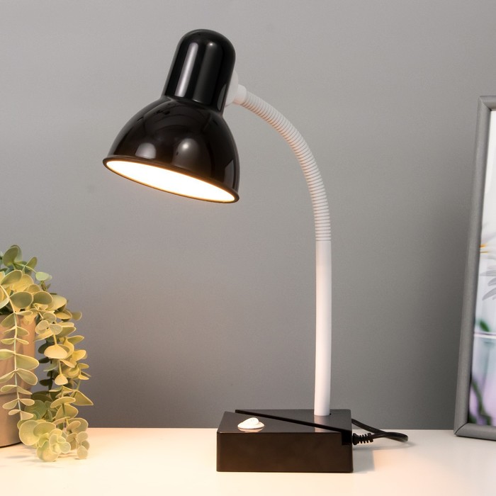 Настольная лампа Кидс 1x60Вт E27 черный 13х11,5х47 см RISALUX - фото 1910435993