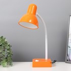 Настольная лампа Кидс 1x60Вт E27 оранжевый 13х11,5х47 см RISALUX - фото 9891101