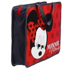 Папка с ручками А4, 33×26×7.5 см, пластик, «Минни Маус» - Фото 3