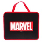 Папка пластиковая с ручками А4, на молнии, 75х330х260 мм, Мстители - Фото 3