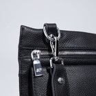 Сумка женская кросс-боди, цвет чёрный - фото 26133477