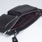 Сумка женская кросс-боди, цвет чёрный - фото 26133480