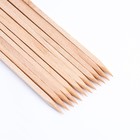 Шампур деревянный, 40 х 0.6 см, 12 шт - Фото 2