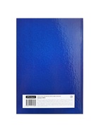 Книга учета, 96 листов, обложка картон 7БЦ, блок газетный, клетка, РФ, сине-красный 7822578