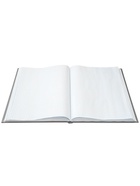 Книга учета А4, 96 листов, клетка, 200×290 мм, бумвинил, синий, блок офсетный - Фото 3