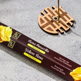 

Благовония Zed Black "Жёлтая роза Yellow Rose", 20 палочек в упак, шестигранник