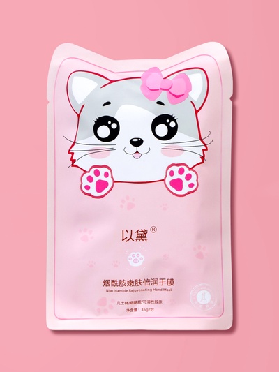 Маска-лапки для рук, питательная, омолаживающая