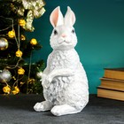 Садовая фигура "Заяц зимний" 33х16см - Фото 1