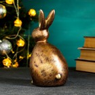 Фигура "Кролик интерьерный" бронза, 18х9х10см - Фото 3