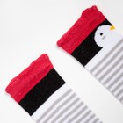 Гольфы детские Крошка Я "Пингвин" 10-12 см, цвет белый/серый - фото 49186434