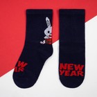 Набор новогодних детских носков KAFTAN «Зайчик» 3 пары, размер 18-20 - Фото 3