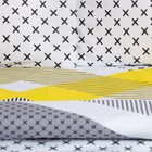 Постельное бельё Этель 1.5сп Gray geometry 143х215см,150х214см,50х70см-2 шт, бязь, 125 г/м2 - Фото 4