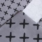 Постельное бельё Этель 1.5сп Gray geometry 143х215см,150х214см,50х70см-2 шт, бязь, 125 г/м2 - Фото 6
