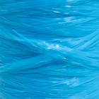 Пряжа "Для вязания мочалок" 100% полипропилен 300м/75±10 гр в форме цилиндра (голубой) - Фото 2