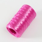 Пряжа "Для вязания мочалок" 100% полипропилен 300м/75±10 гр в форме цилиндра (пион) - Фото 2
