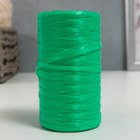 Пряжа "Для вязания мочалок" 100% полипропилен 300м/75±10 гр в форме цилиндра (трава) - фото 318992345
