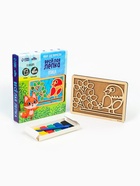 Пластилиновые картинки «Птица», 21×15 см 7827536