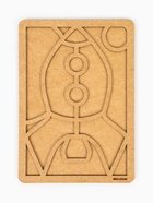 Пластилиновые картинки «Ракета», 21×15 см 7827537