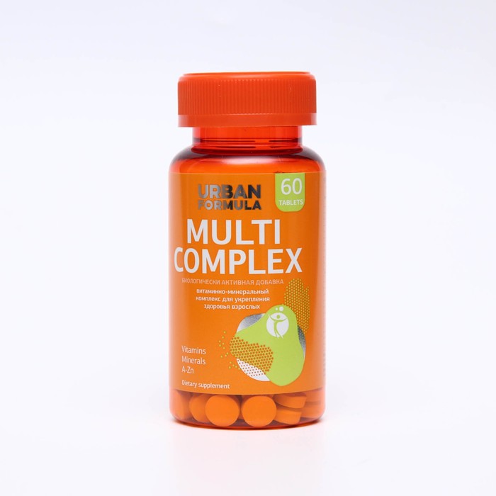 Витаминно-минеральный комплекс от A до Zn Urban Formula для взрослых, 60 таблеток - Фото 1