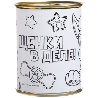 Копилка-раскраска с красками «Гончик», Щенячий патруль