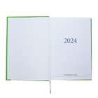 Ежедневник датированный 2024 года А5 168 листов "Вивелла", Салатовый - Фото 3