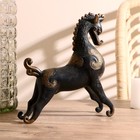 Сувенир "Конь" 20х23 см, бронза - Фото 3