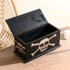 Шкатулка "Скелет" 32х16х21 см, албезия - фото 24287834