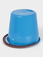 Ведро хозяйственное со сливом, 10 л, d=28 см, h=24 см, пластик, голубое - Фото 5