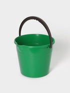 Ведро хозяйственное, 10 л, d=28 см, h=24 см, со сливом, пластик, салатовое, зелёное - Фото 4