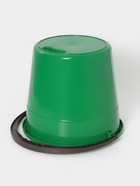 Ведро хозяйственное, 10 л, d=28 см, h=24 см, со сливом, пластик, салатовое, зелёное - Фото 5