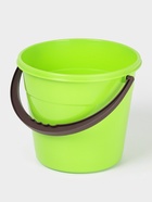 Ведро хозяйственное, 5 л, d=22 см, h=19.5 см, пластик, МИКС - Фото 2