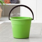 Ведро хозяйственное, 5 л, d=22 см, h=19.5 см, пластик, МИКС - Фото 7