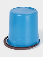 Ведро хозяйственное со сливом, 7 л, d=23 см, h=23 см, пластик, голубое - Фото 5