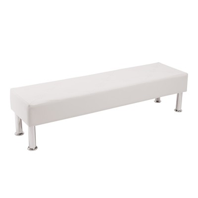 Скамья «Марк», 1450×390×370 мм, цвет белый