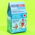 Чай новогодний чёрный в домике «Веселотусин новогодний», вкус: имбирный пряник 20 г. 9047329 - фото 13109117