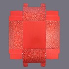 Складная коробка "Красная с белым", 31,2 х 25,6 х 16,1 см - фото 23395321