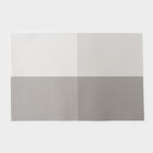 Салфетка сервировочная на стол «Настроение», 45×30 см, цвет серый - Фото 1