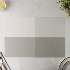 Салфетка сервировочная на стол «Настроение», 45×30 см, цвет серый - Фото 4