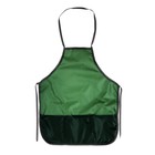 Фартук для труда + нарукавники, 490 х 395/250 х 160 мм, размер S (рост 116-146), Calligrata, "Стандарт", тёмно-зелёный - фото 24566147