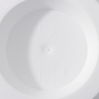 Кашпо для цветов со вставкой Leaves, 2,5 л, d=16,2 см, h=17 см, цвет белый/антрацит - фото 21708340 Кашпо для цветов со вставкой Leaves, 2,5 л, d=16,2 см, h=17 см, цвет белый/антрацит - фото 21708340