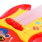 Электрогитара «Суперхит», цвет красный - фото 45016259