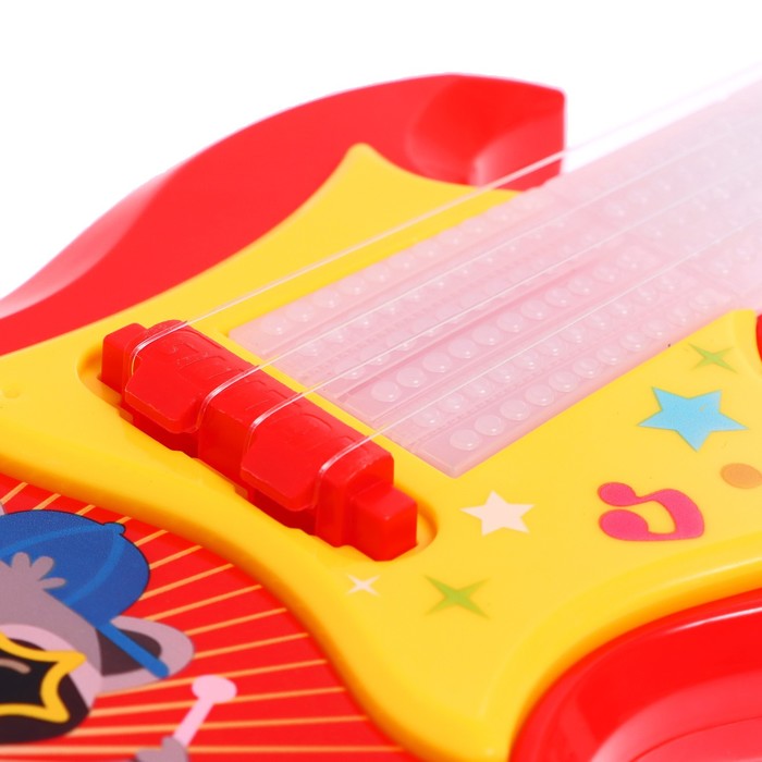 Электрогитара «Суперхит», цвет красный 55867