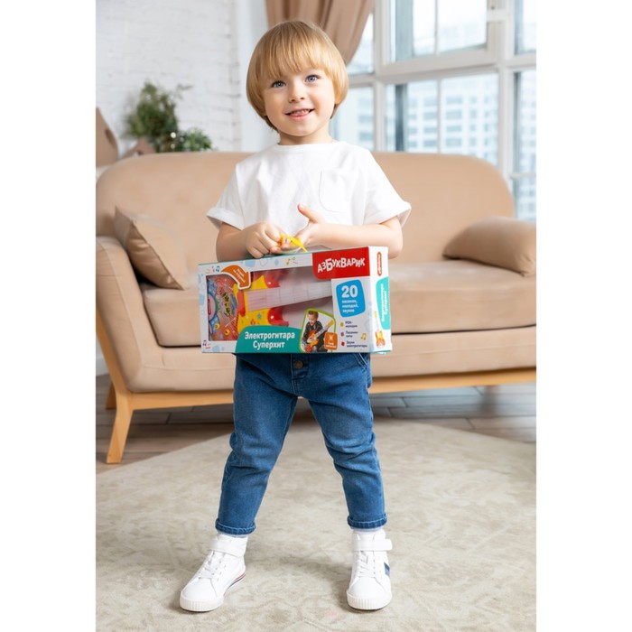 Электрогитара «Суперхит», цвет красный 55867