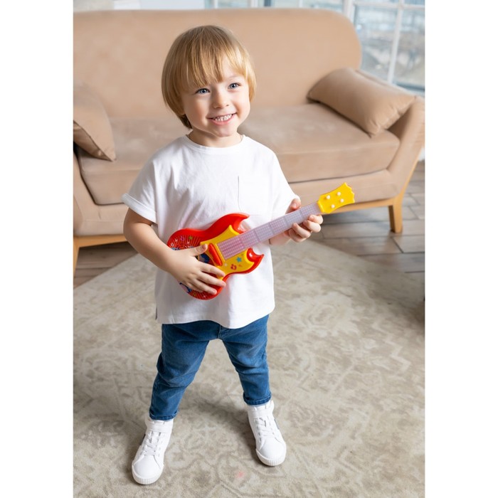 Электрогитара «Суперхит», цвет красный 55867